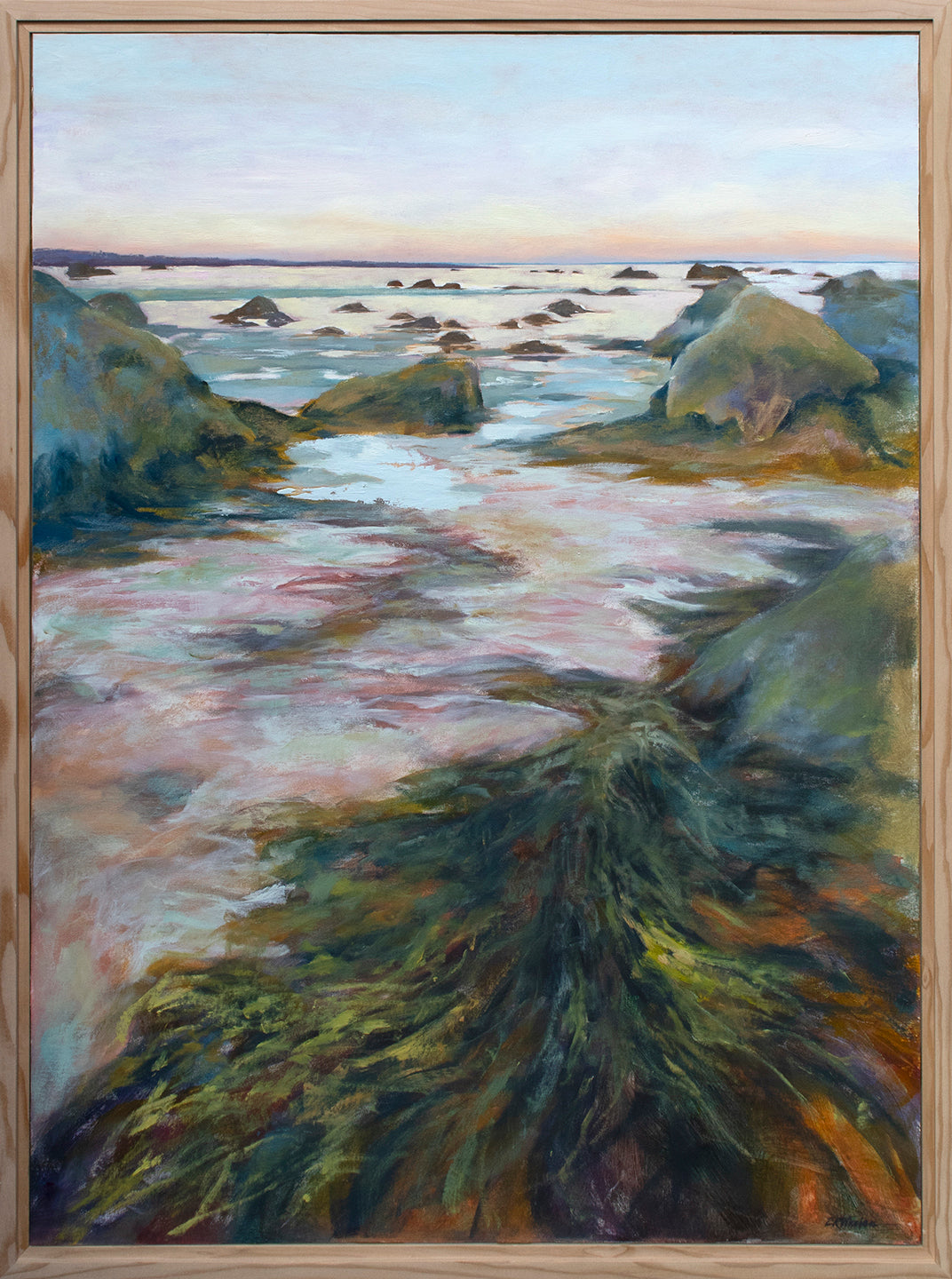 Painting - 'Winter Beach I'