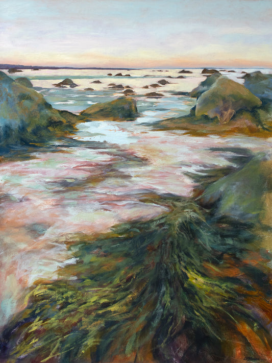 Painting - 'Winter Beach I'