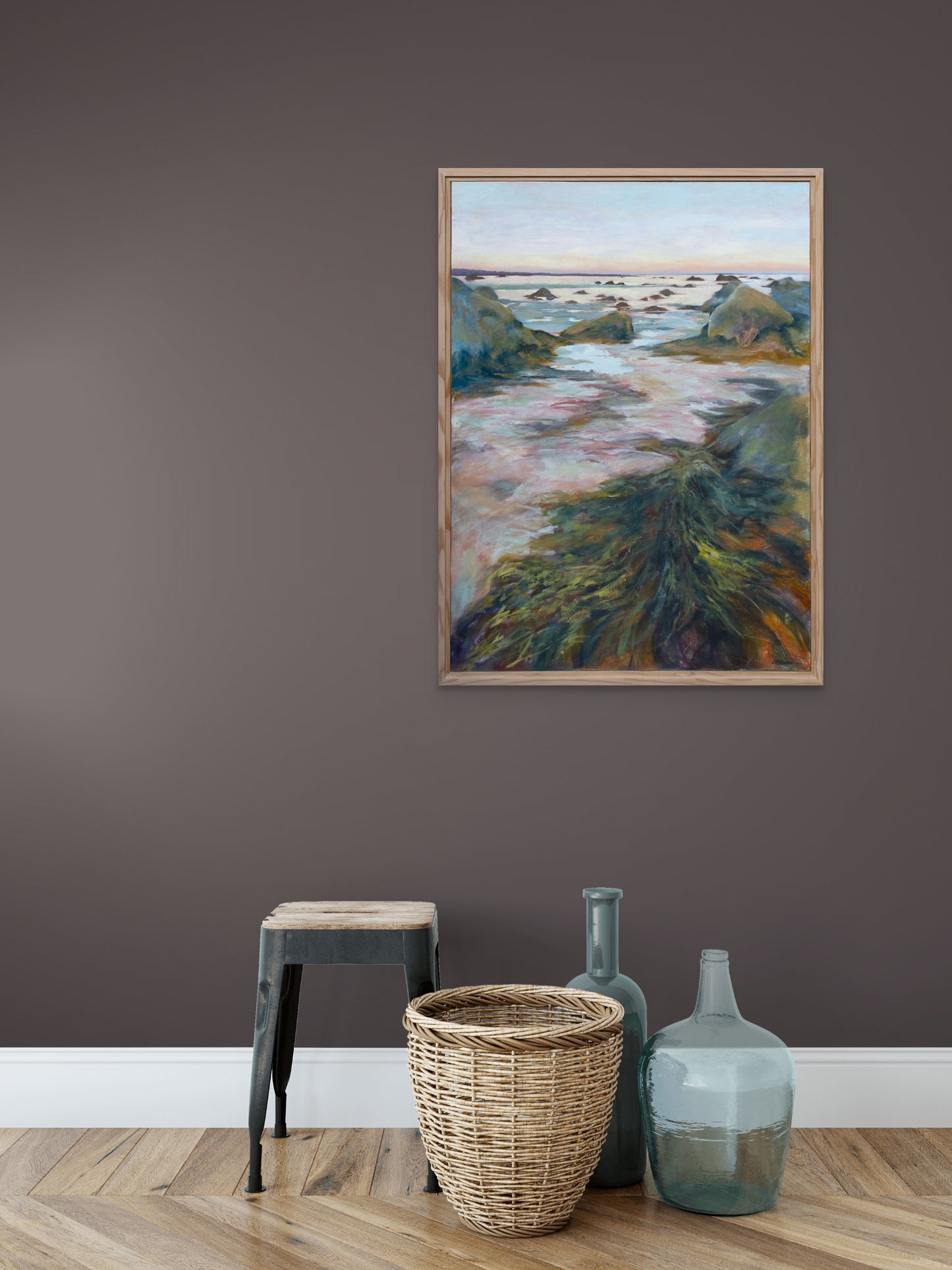 Painting - 'Winter Beach I'