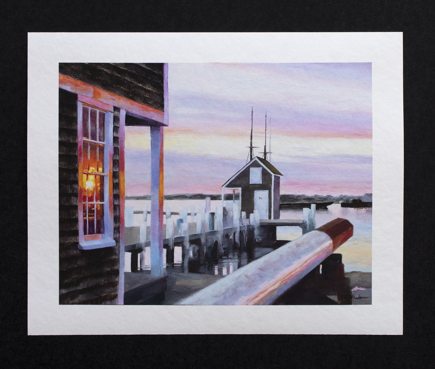 Fine Art Print - Sunrise, Black Dog Wharf