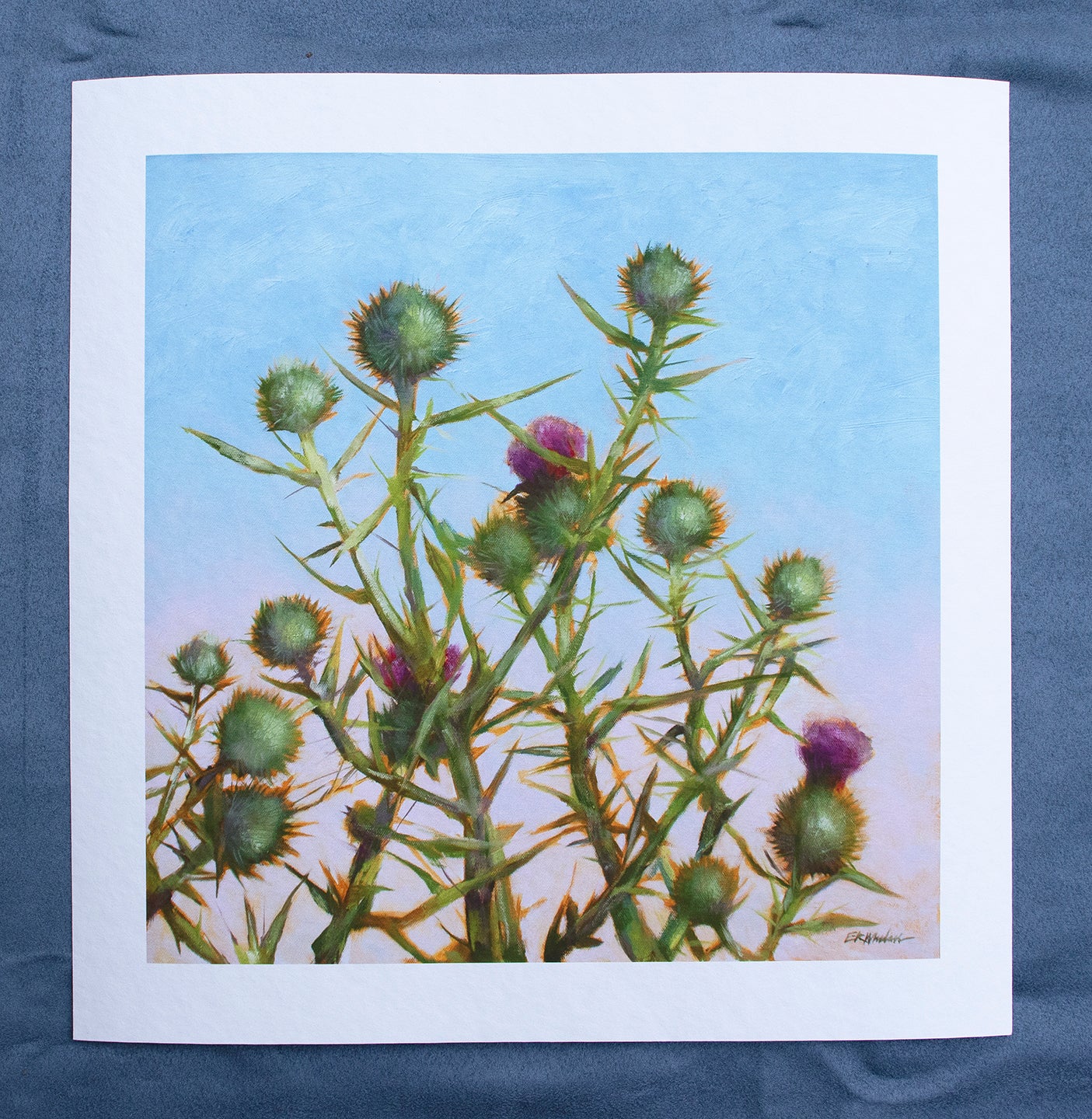 Fine Art Print - Merry Thistles