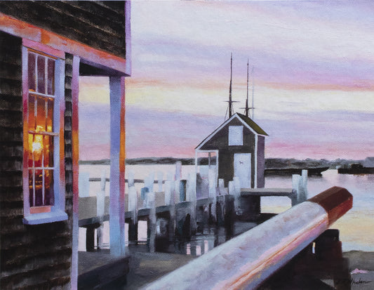 Fine Art Print - Sunrise, Black Dog Wharf