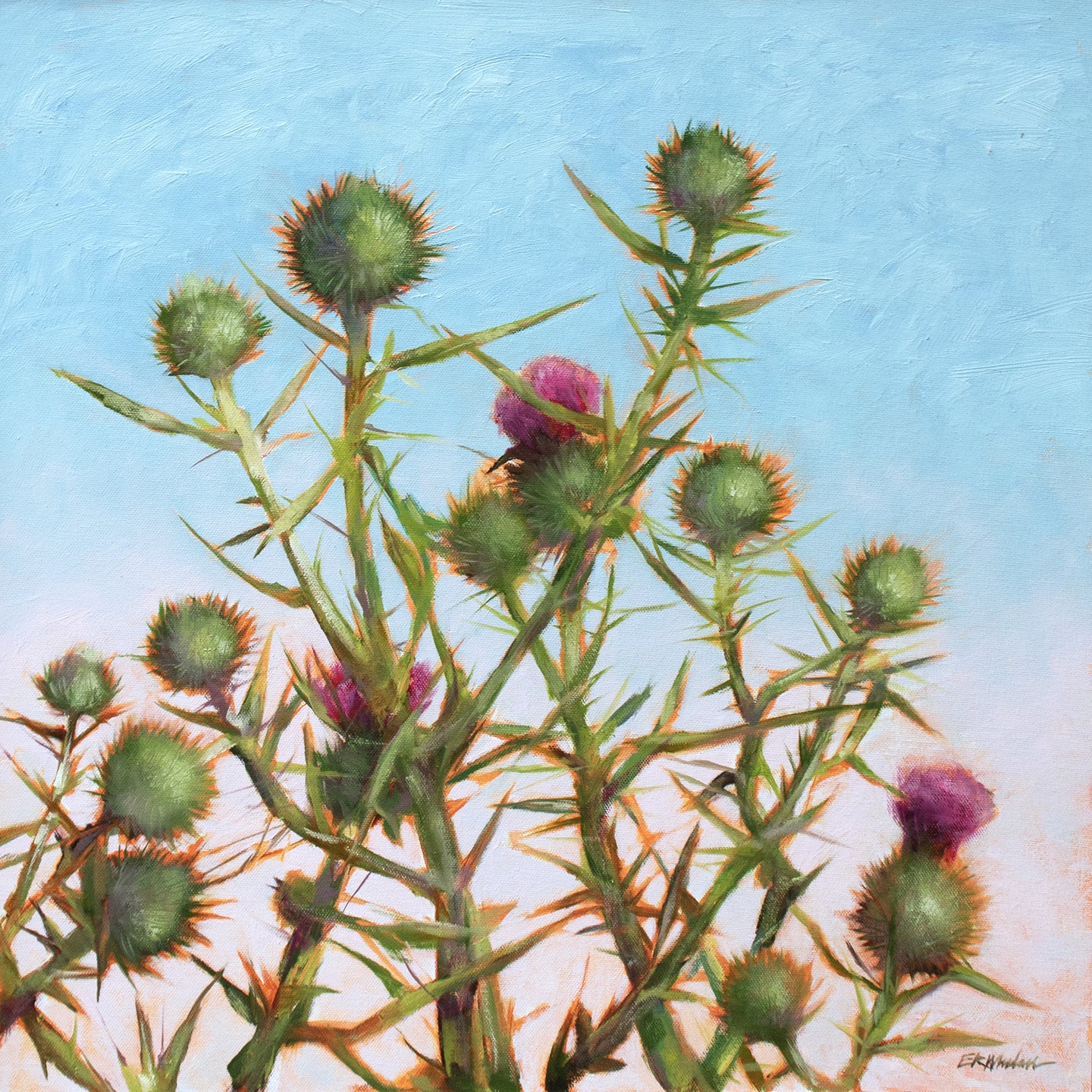 Fine Art Print - Merry Thistles